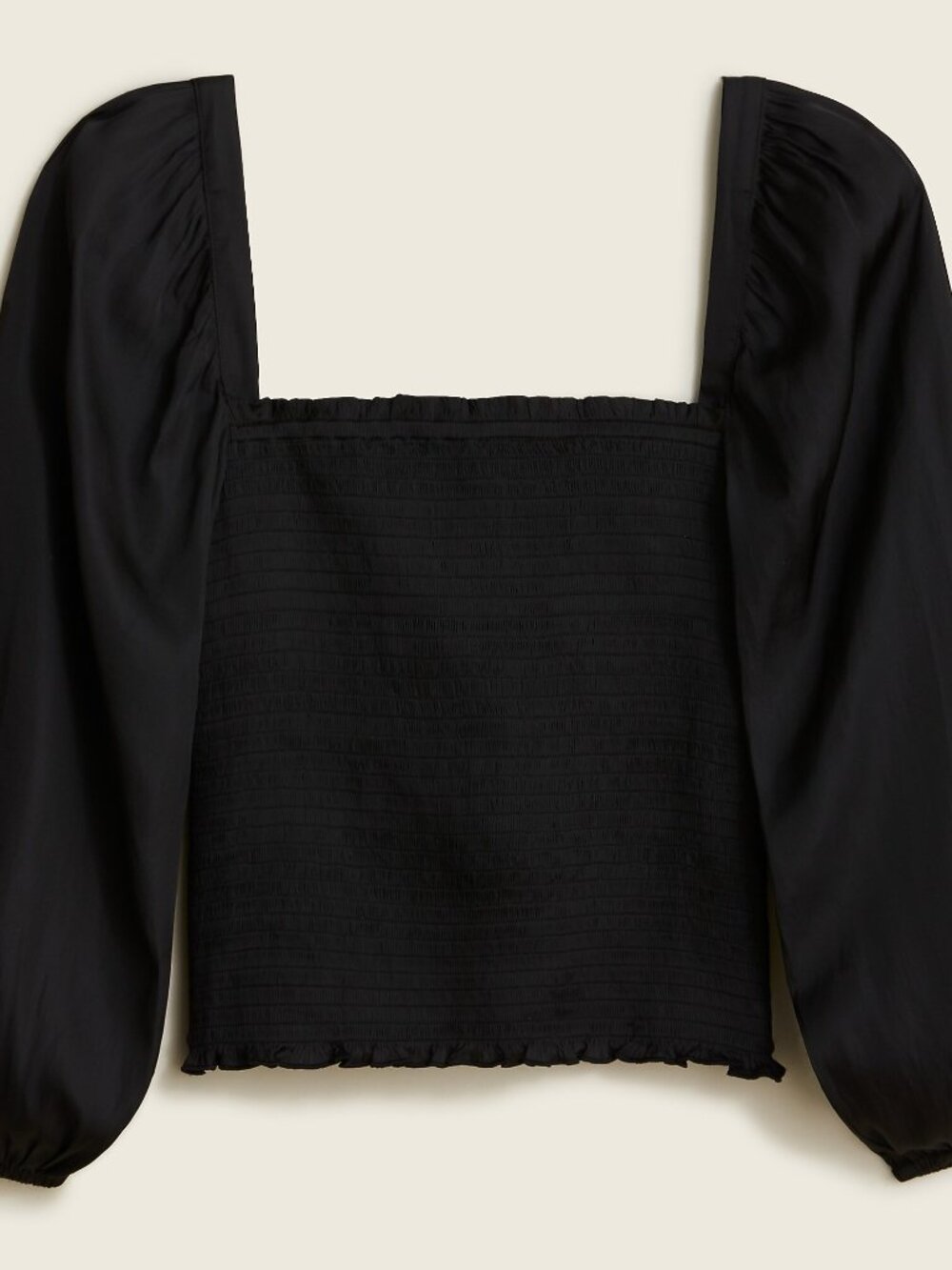 NWT J.Crew Smocked Top